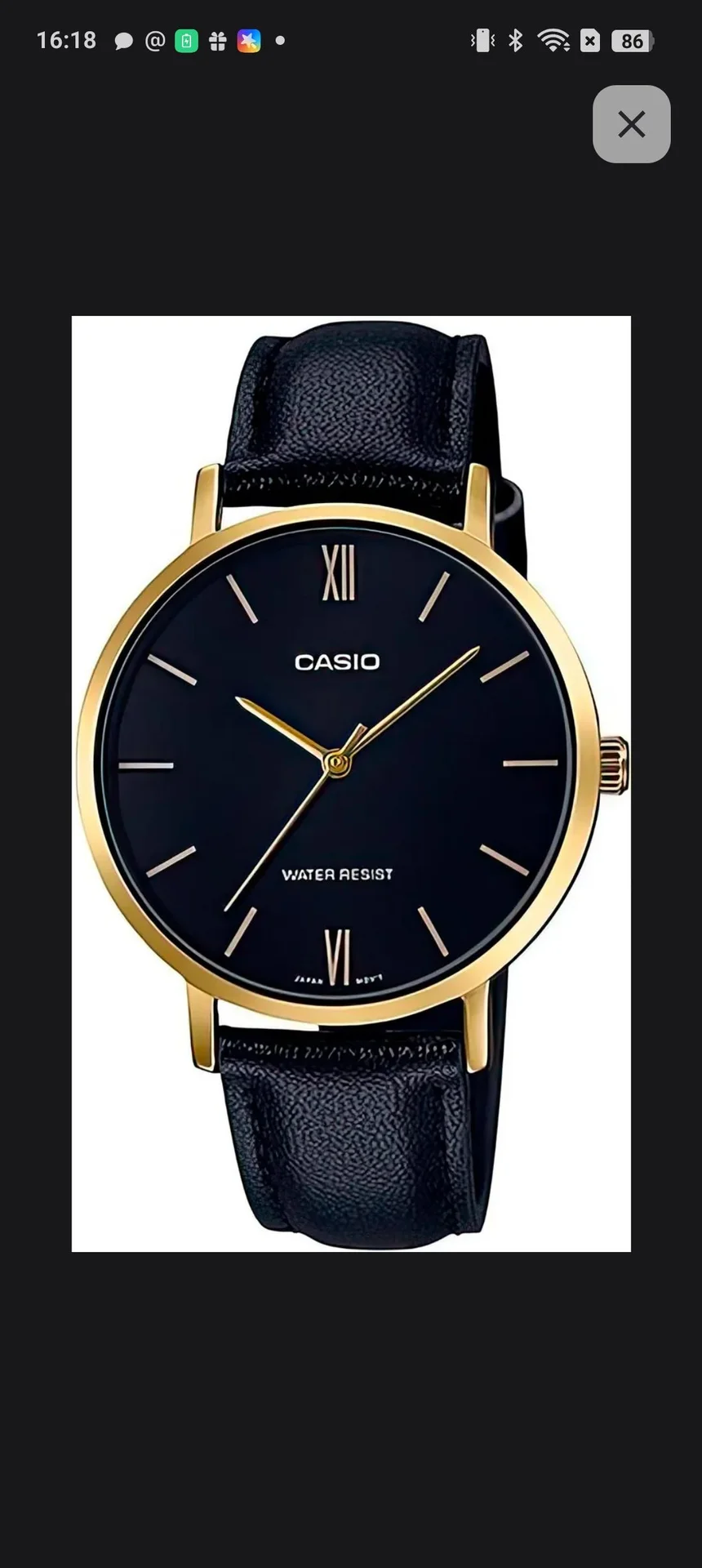 Casio LTP-VT01GL-1B наручные часы - изображение 1