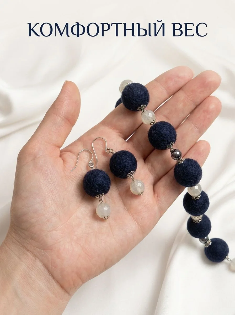 Комплект бижутерии Handmade - миниатюра 3