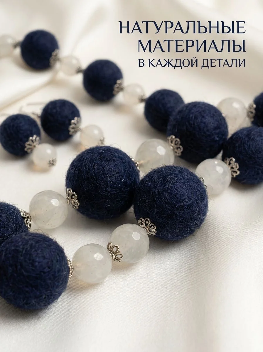 Комплект бижутерии Handmade - миниатюра 4