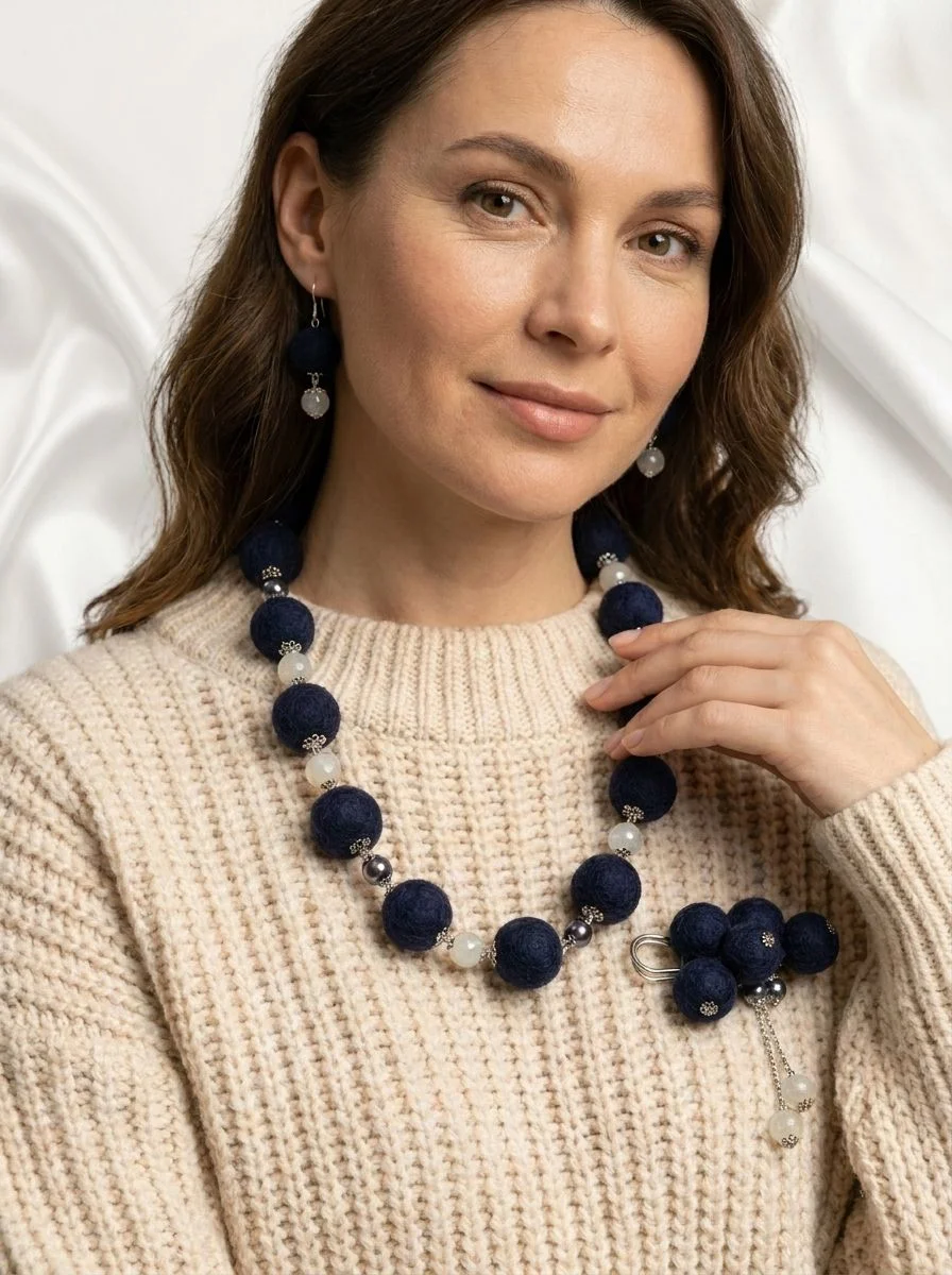 Комплект бижутерии Handmade - миниатюра 5