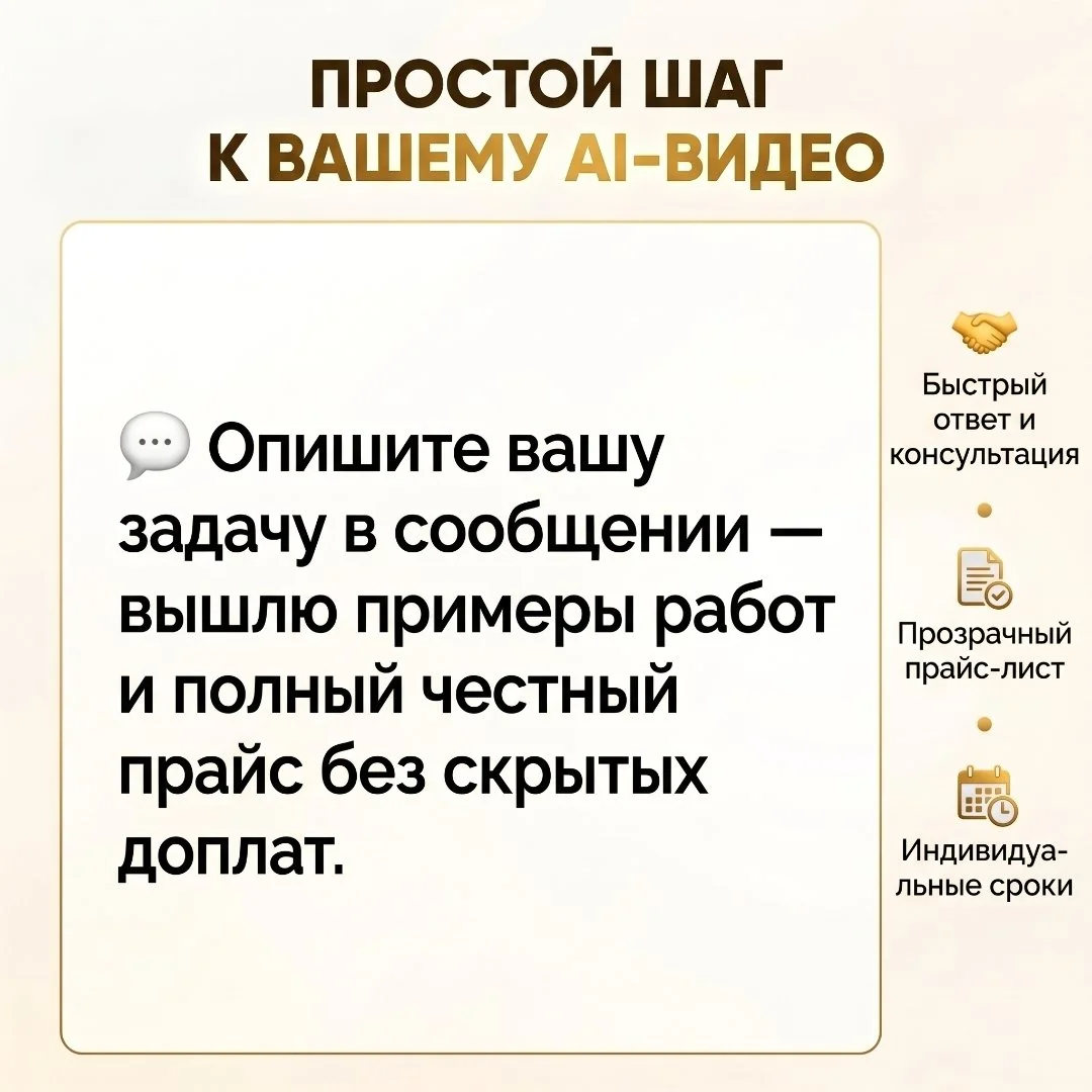 Генерация видео в нейросети, ии ролики, AI видео - миниатюра 9