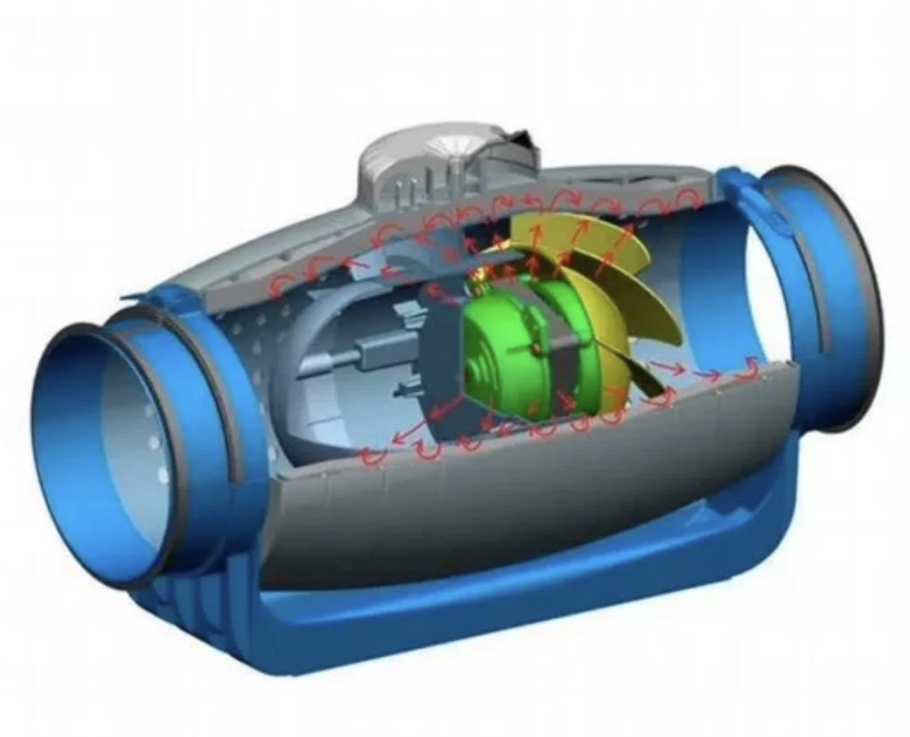 Канальный вентилятор TD500/150-160 Silent3V - миниатюра 3