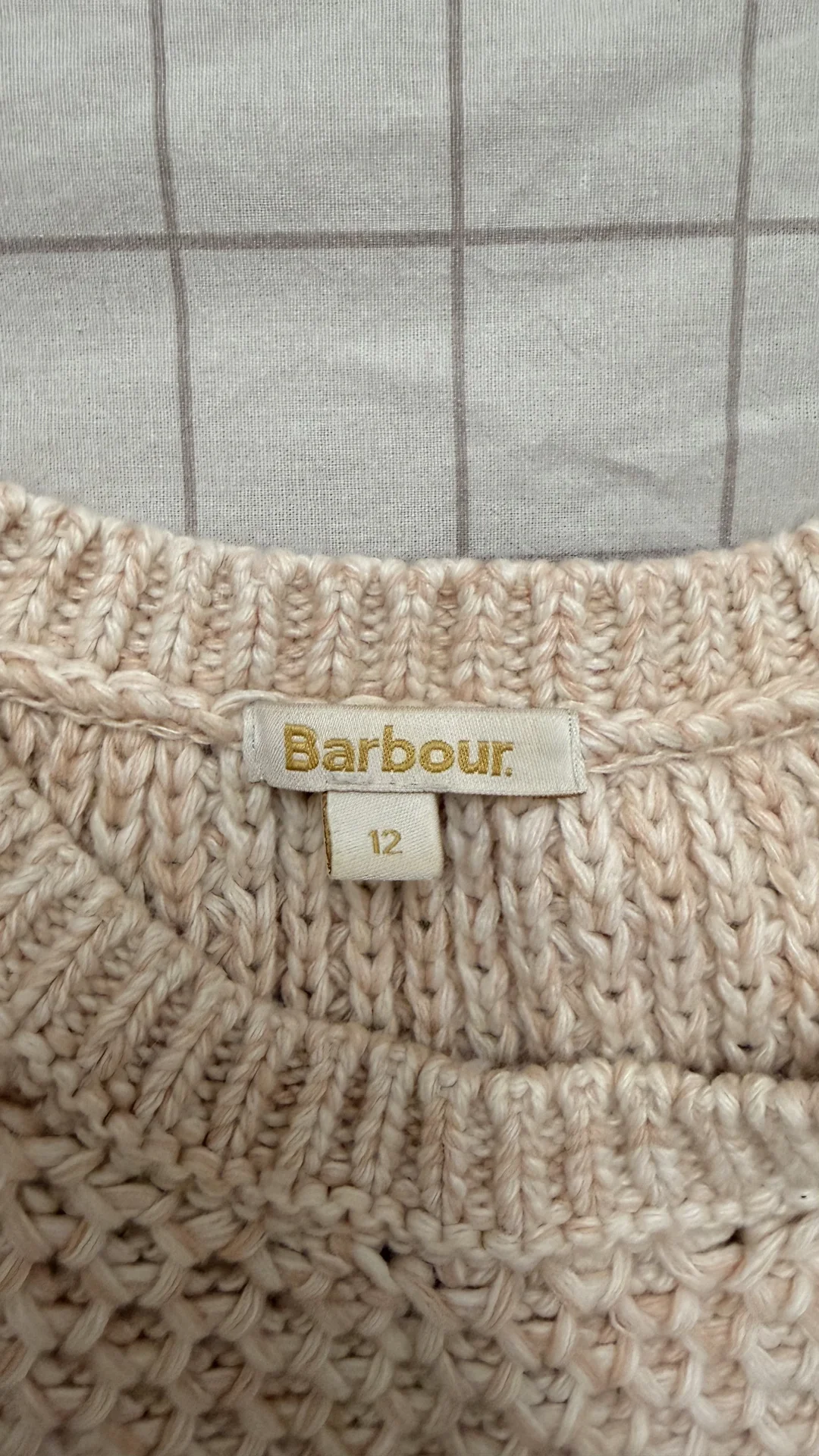 Свитер женский Barbour шерсть и кашемир - миниатюра 3