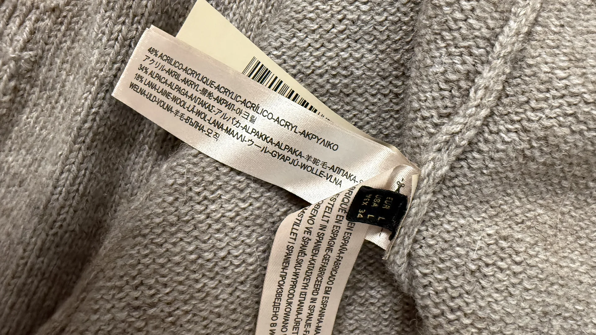 Massimo dutti кардиган альпака - миниатюра 4