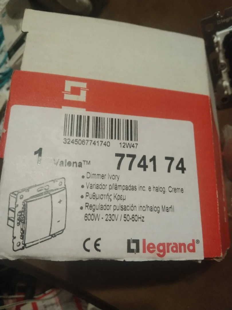 Диммер Legrand Valena 600w - миниатюра 3