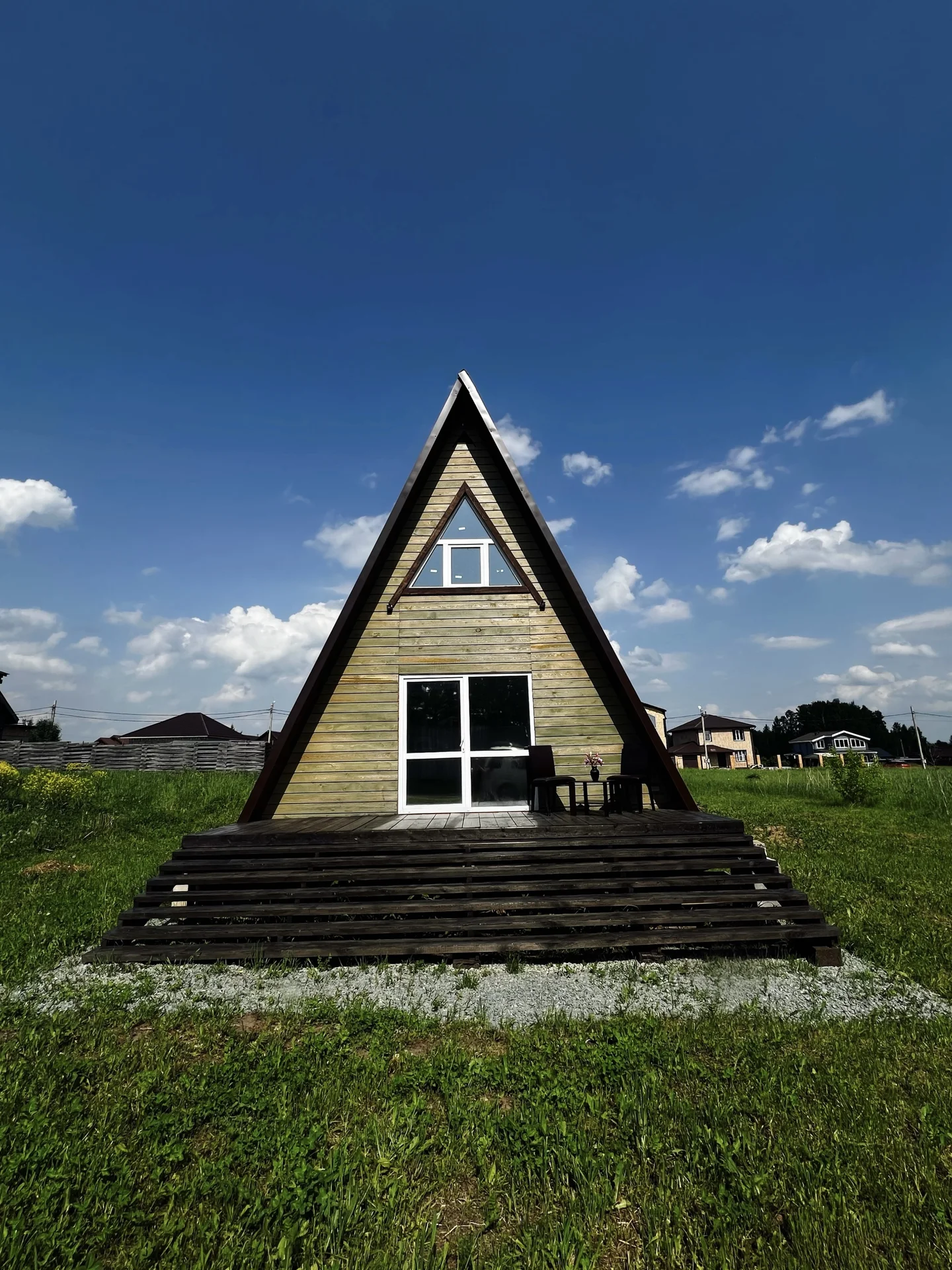 A-frame дом 73 м² с участком 6 соток — готов для п - изображение 1