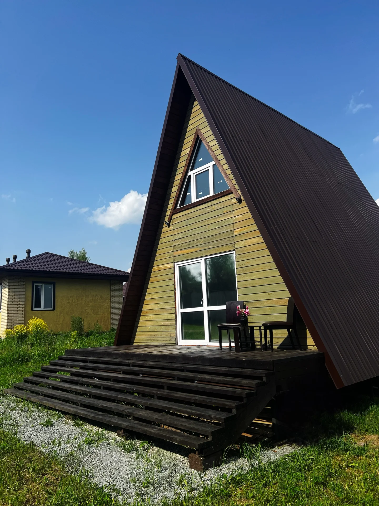 A-frame дом 73 м² с участком 6 соток — готов для п - миниатюра 2
