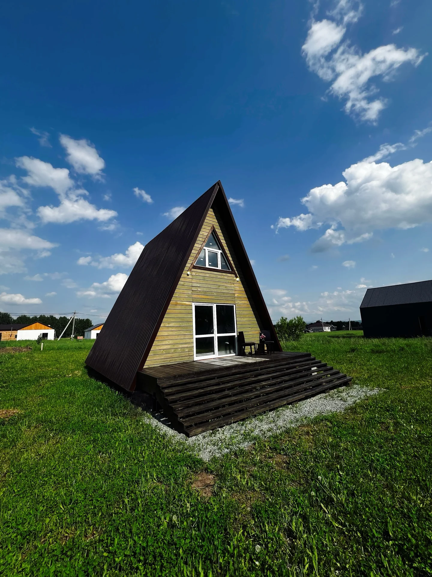 A-frame дом 73 м² с участком 6 соток — готов для п - миниатюра 3