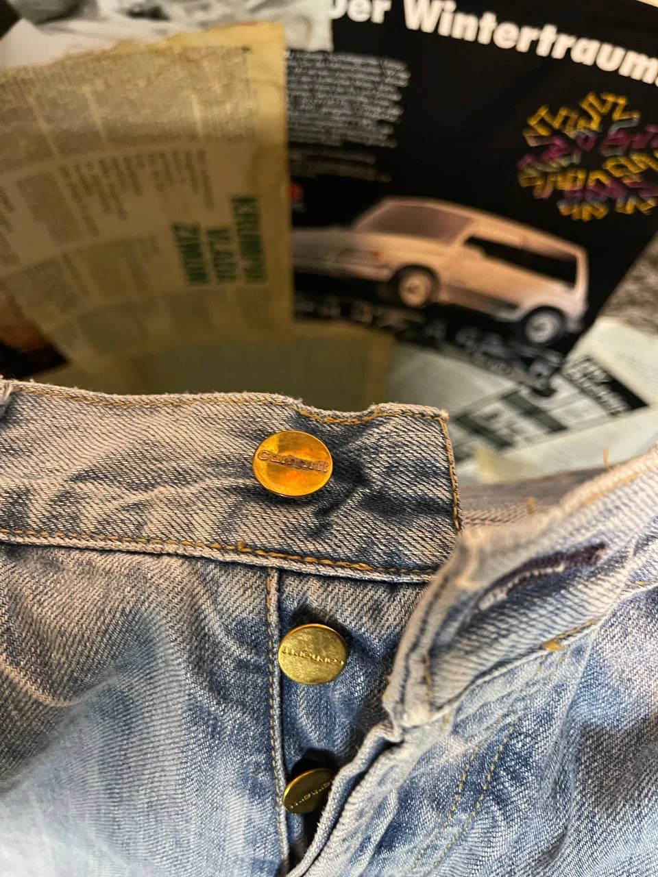 Джинсы Carhartt - миниатюра 4
