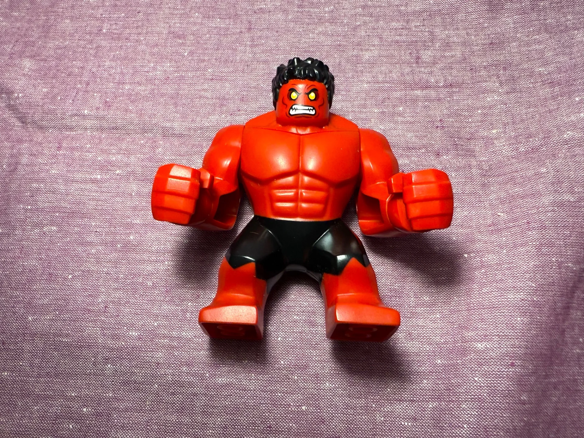 Lego red hulk sh0370 - миниатюра 6