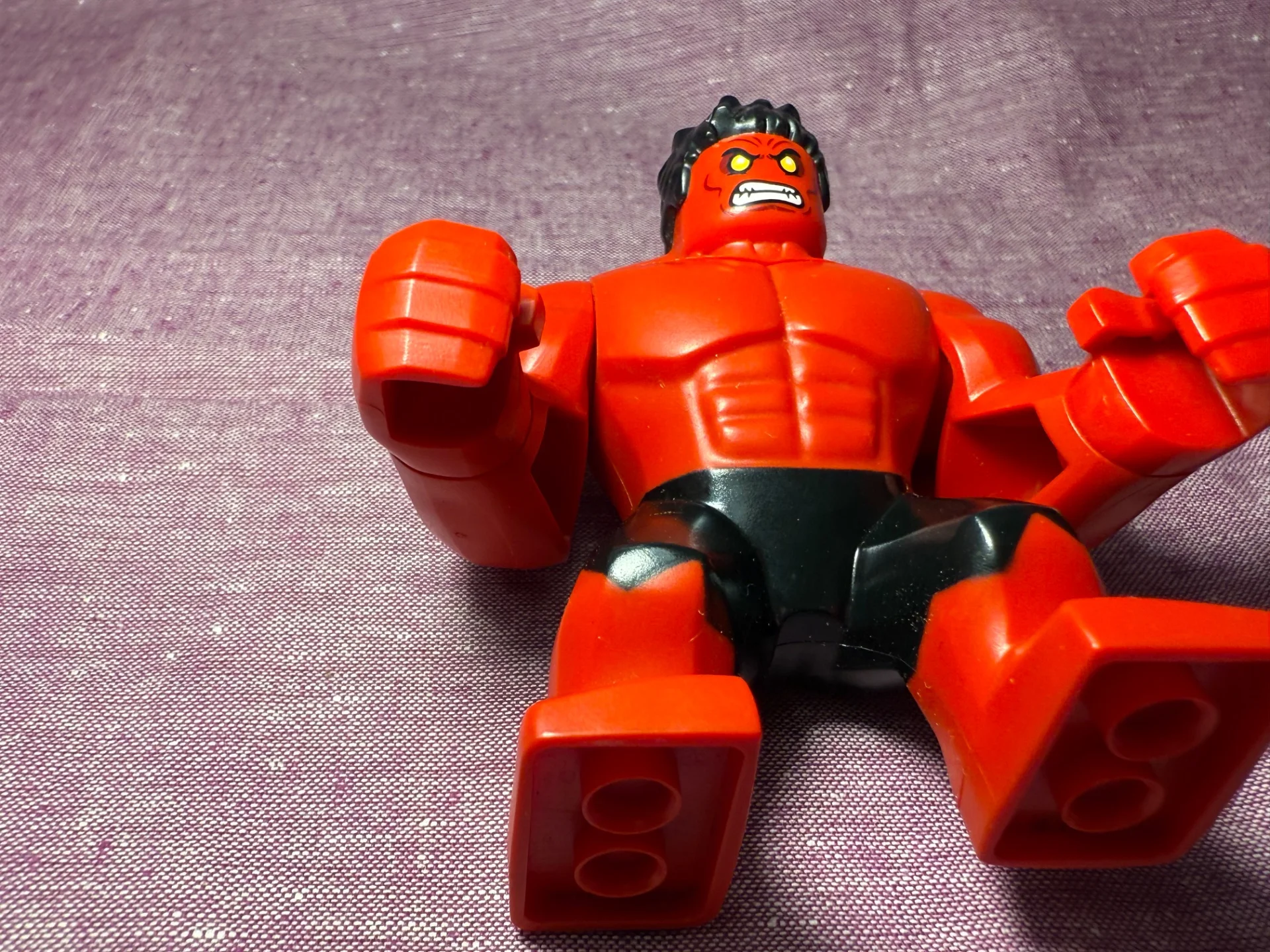 Lego red hulk sh0370 - миниатюра 7