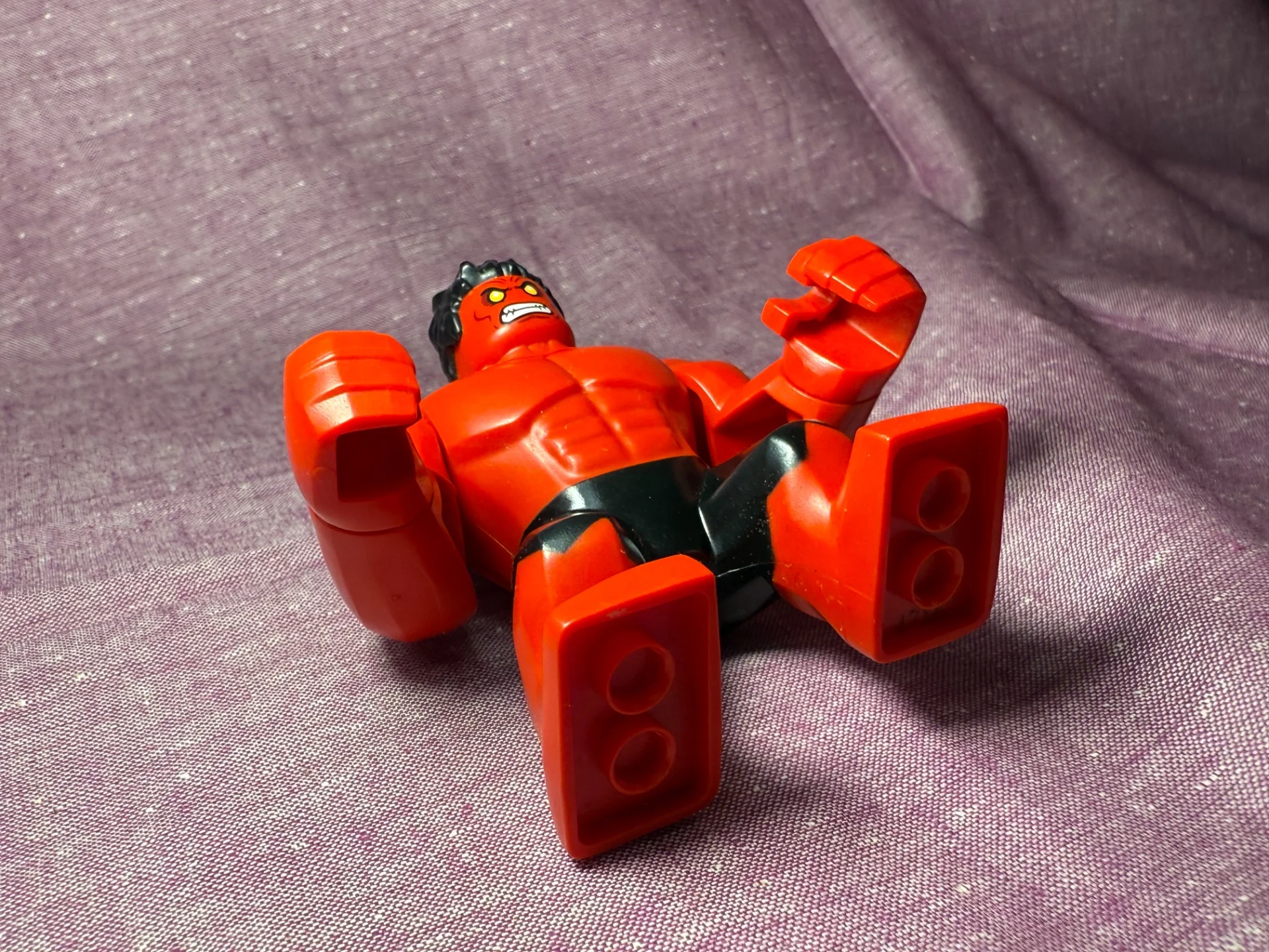 Lego red hulk sh0370 - миниатюра 9