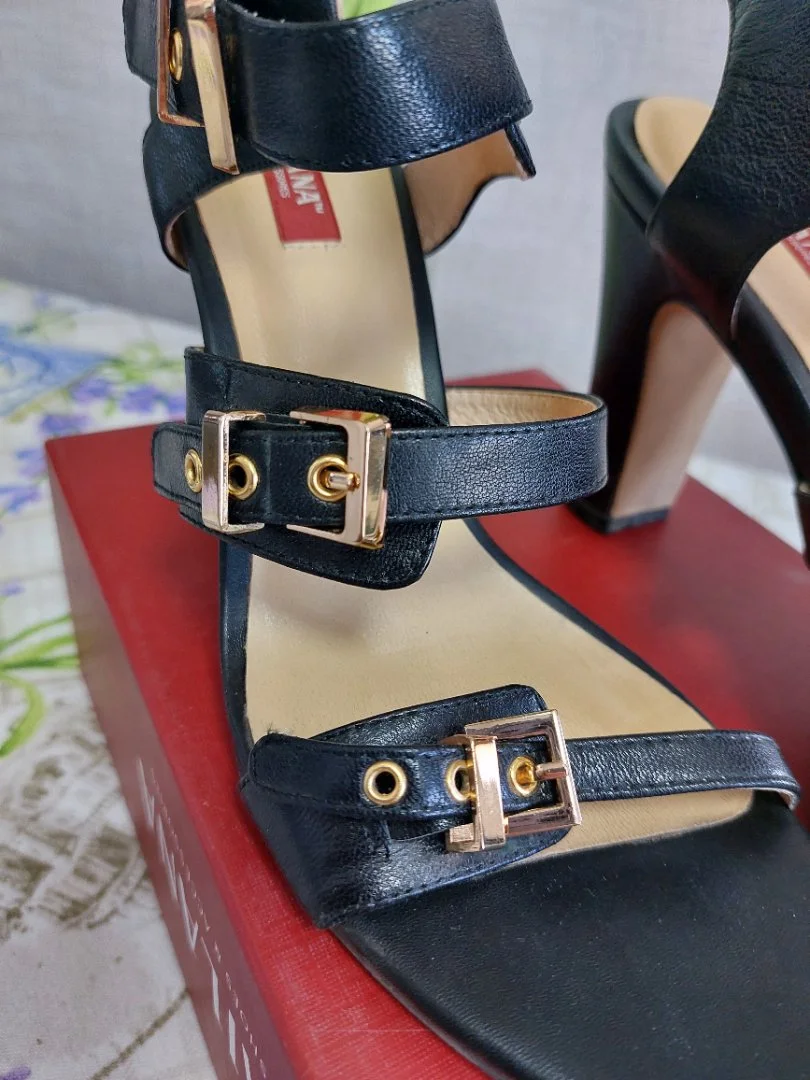 Босоножки Milana,натур. кожа,женск,39 р,отл сост - миниатюра 3