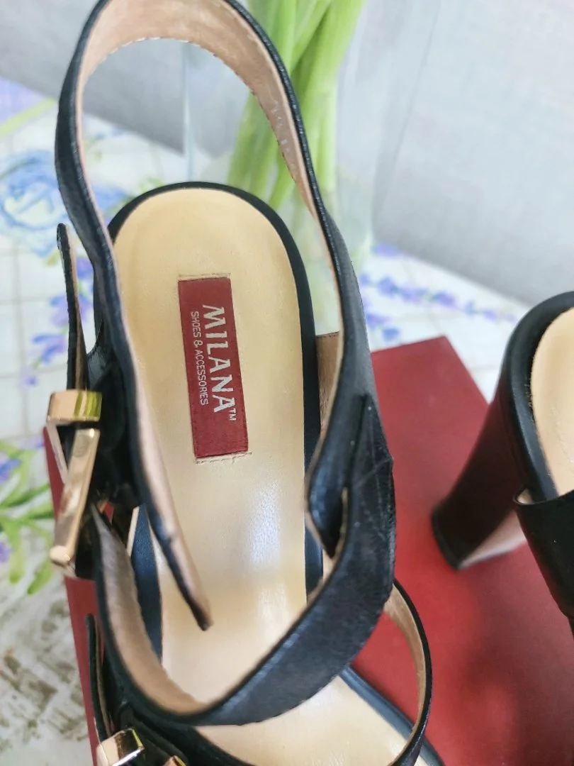 Босоножки Milana,натур. кожа,женск,39 р,отл сост - миниатюра 4