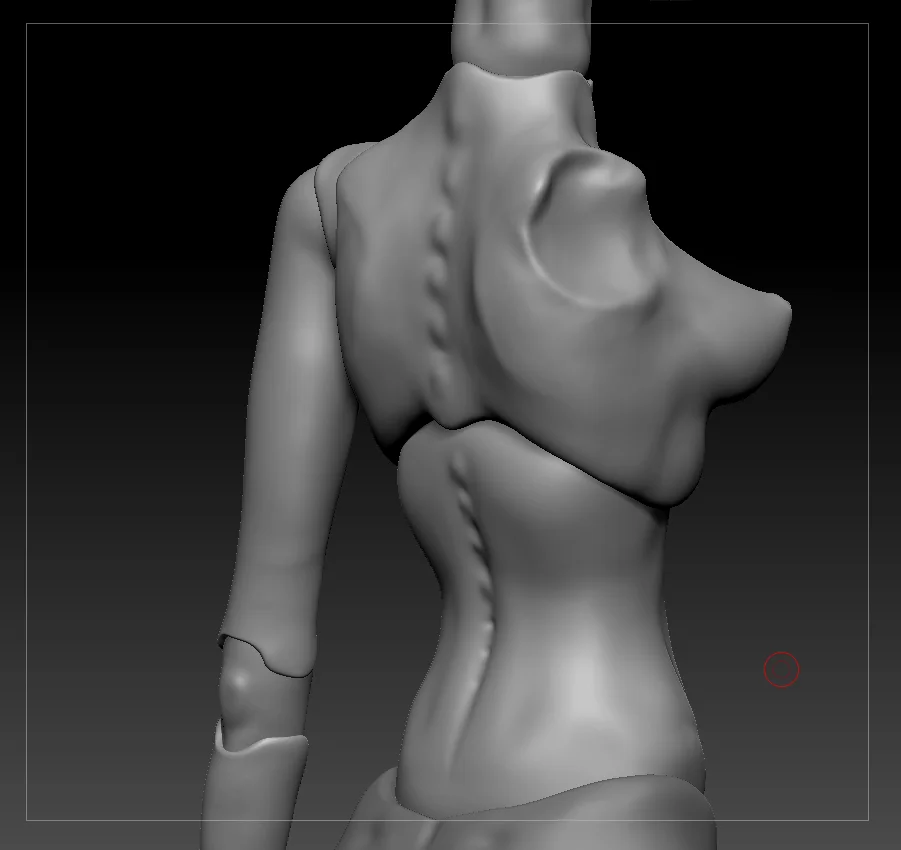 Разработка \ Моделирование 3d модели BJD БЖД кукол под печать - миниатюра 12