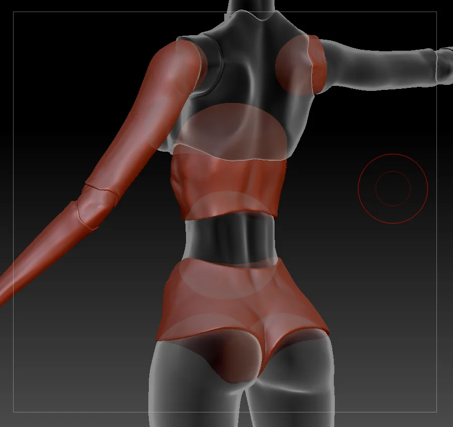 Разработка \ Моделирование 3d модели BJD БЖД кукол под печать - миниатюра 17