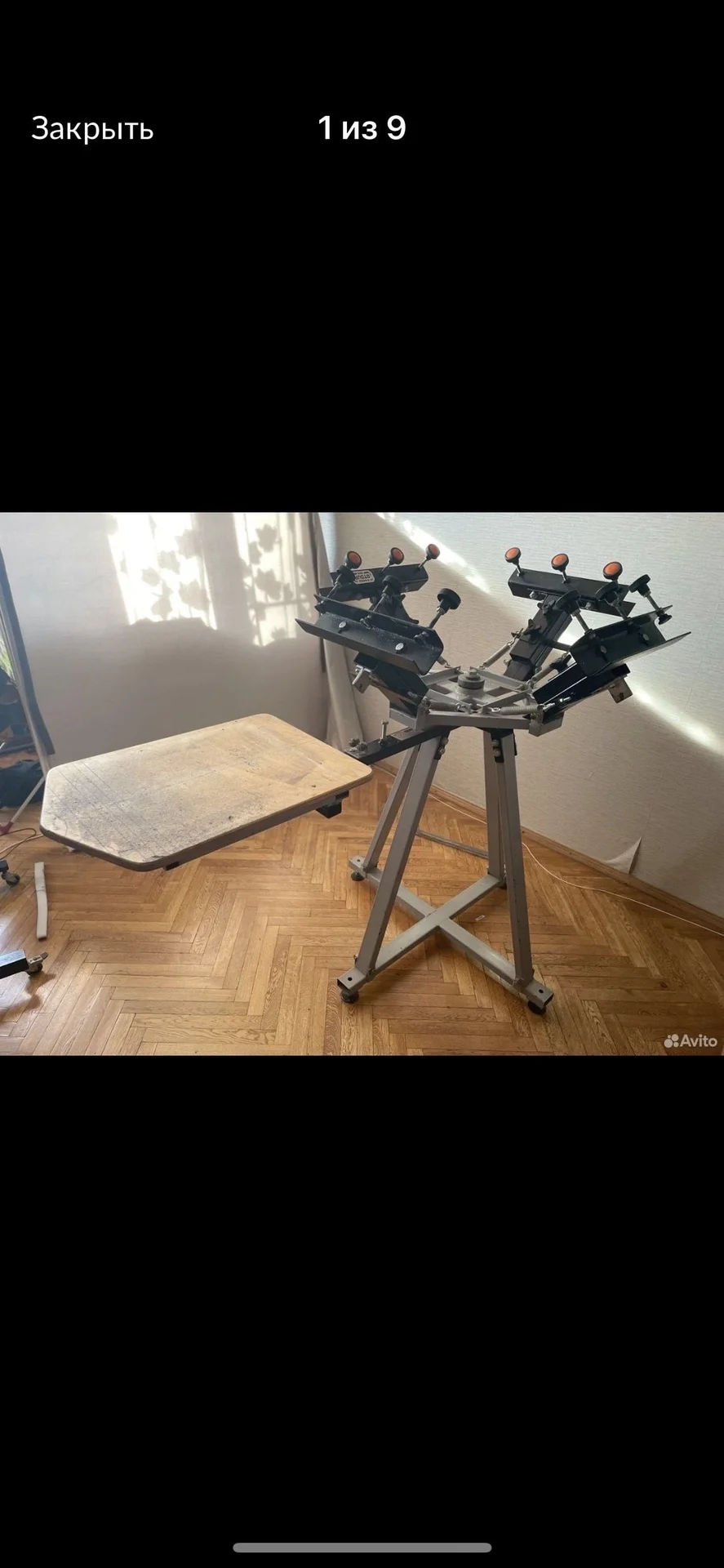 Станок для шелкографии карусельный 4х1 - изображение 1