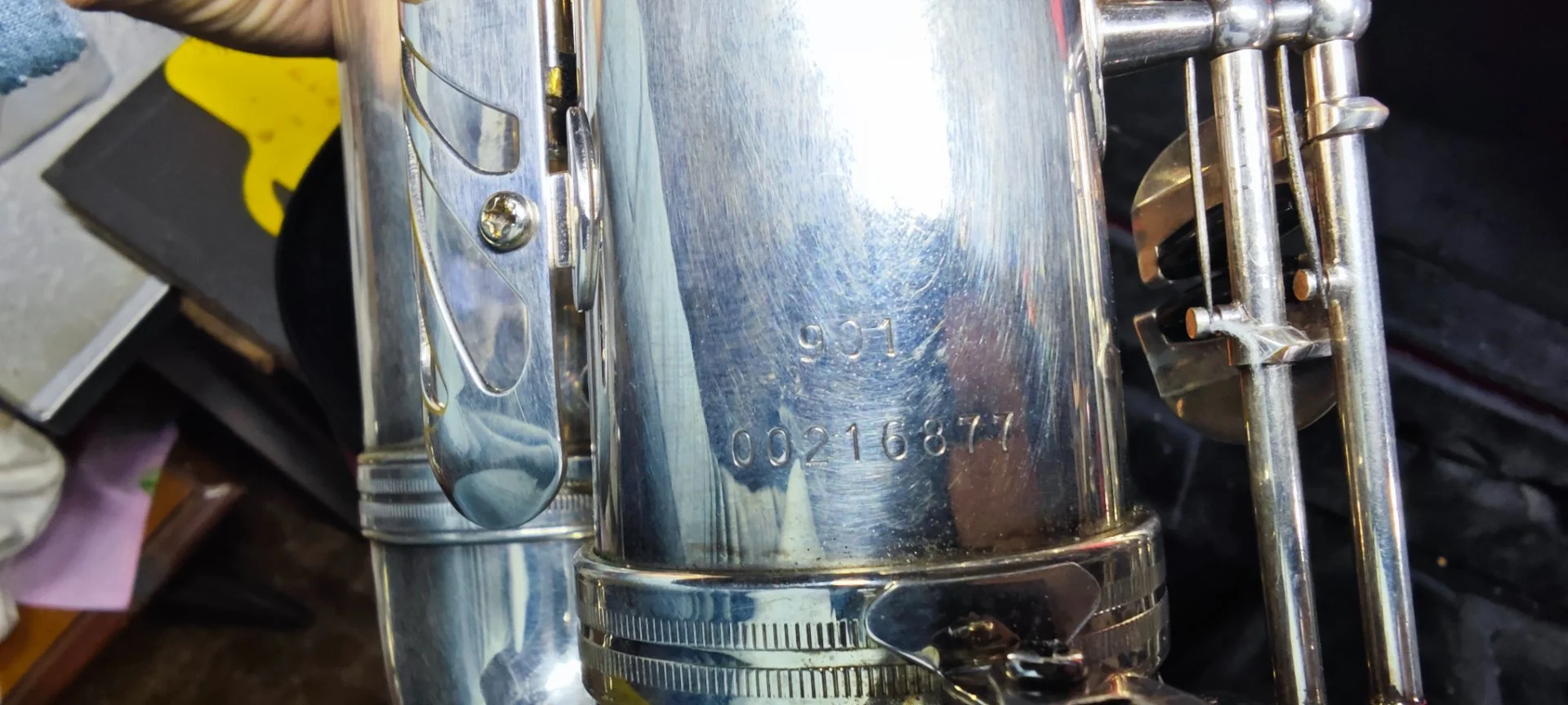 Саксофон альт Yanagisawa 901 Silver - миниатюра 4