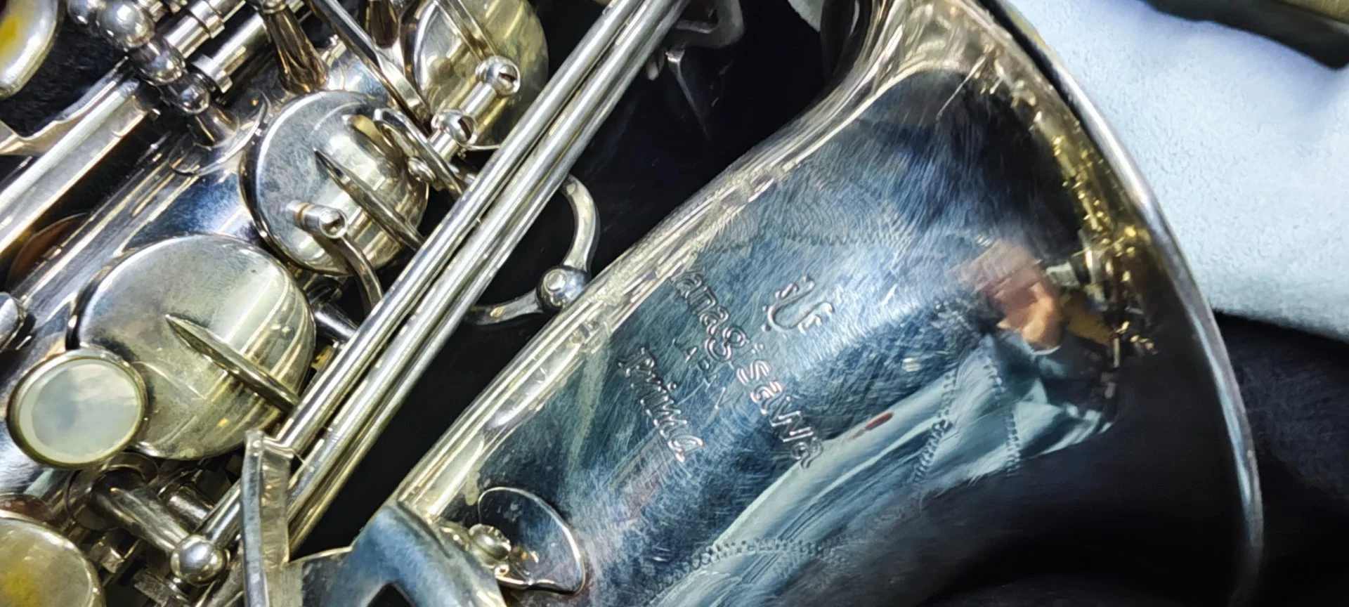 Саксофон альт Yanagisawa 901 Silver - миниатюра 6