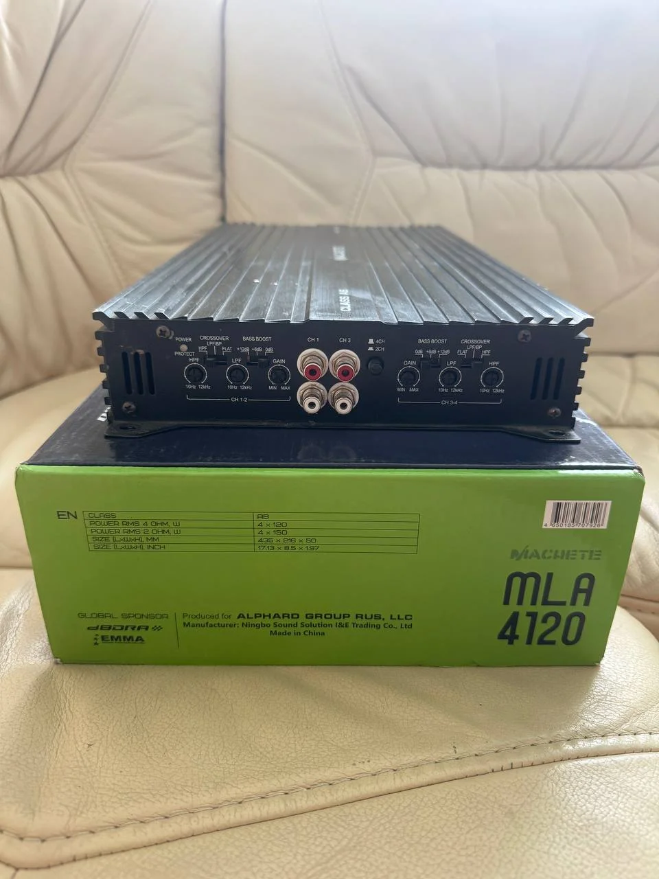 Усилитель Machete MLA 4.120 - миниатюра 5