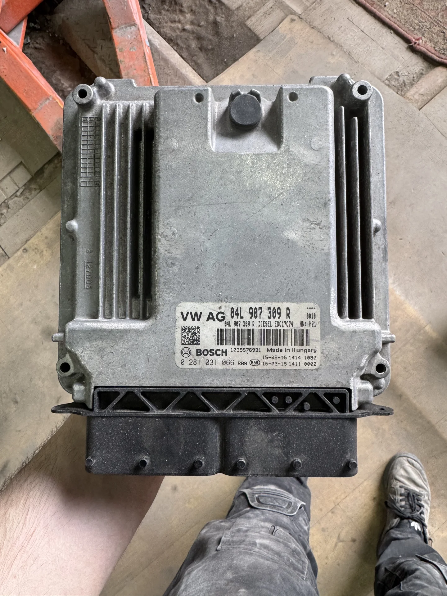 Эбу мозги Skoda superb AL4 907 309 R дизель - миниатюра 2