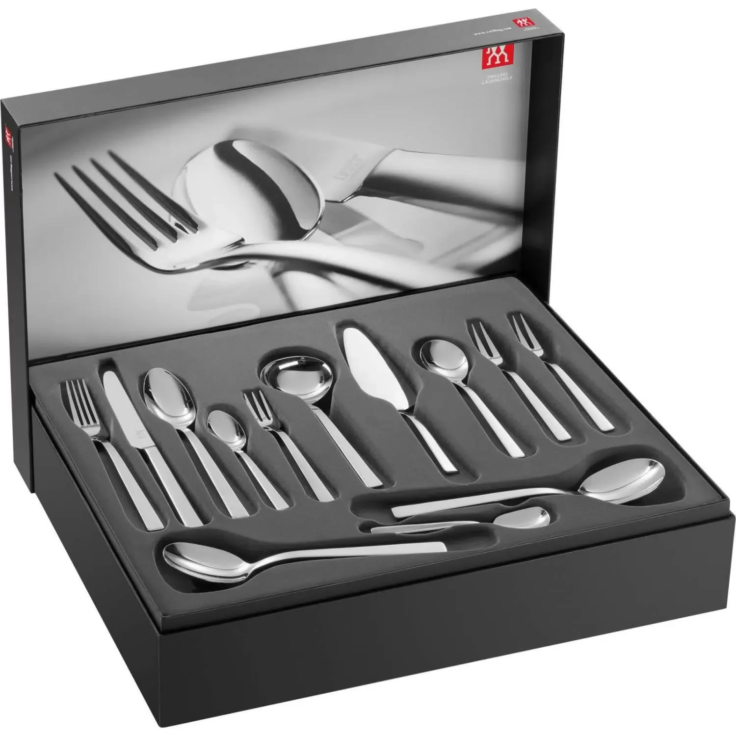 Столовые приборы полированные Zwilling King, 68 предметов - миниатюра 5