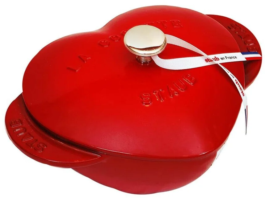 Кокотница Staub Сердце 20 см - миниатюра 3