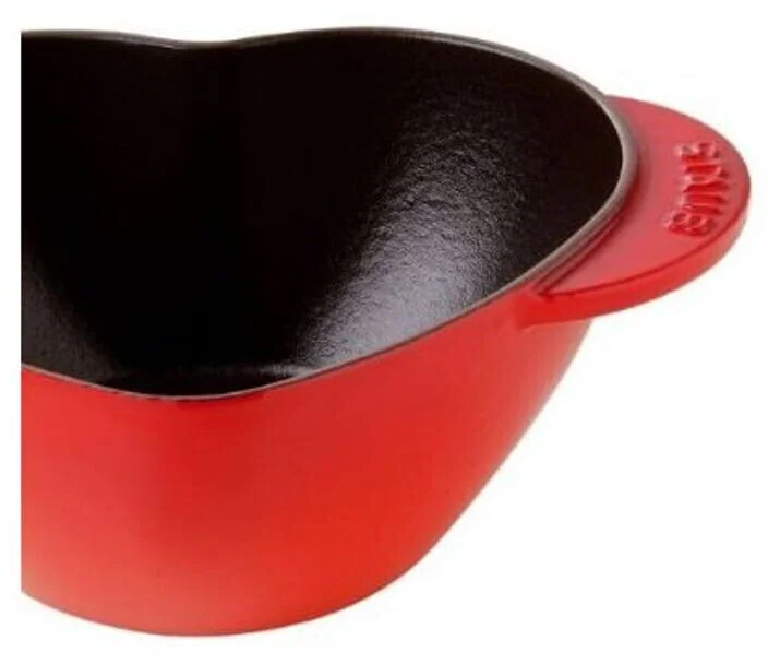 Кокотница Staub Сердце 20 см - миниатюра 4