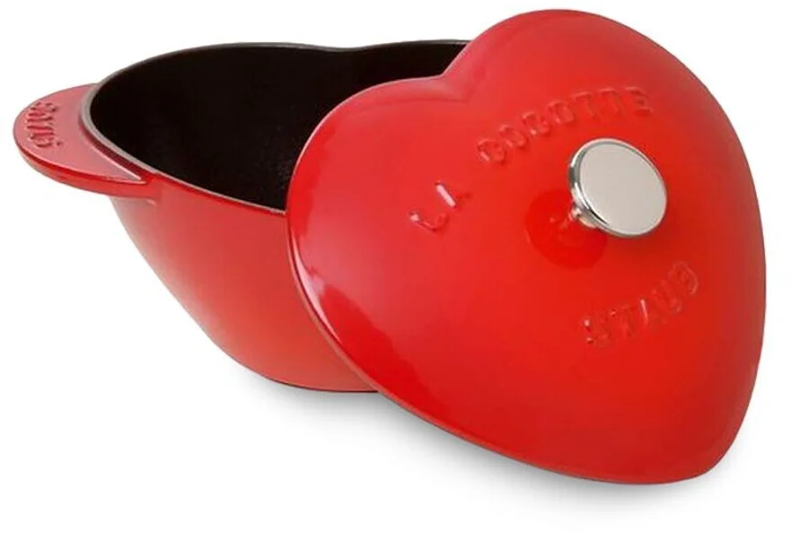Кокотница Staub Сердце 20 см - миниатюра 5
