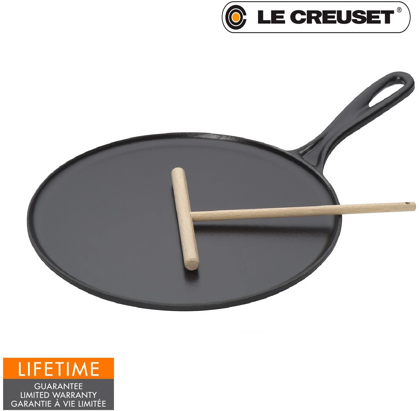 Сковорода для блинов Le Creuset, чугун 27 см - миниатюра 3