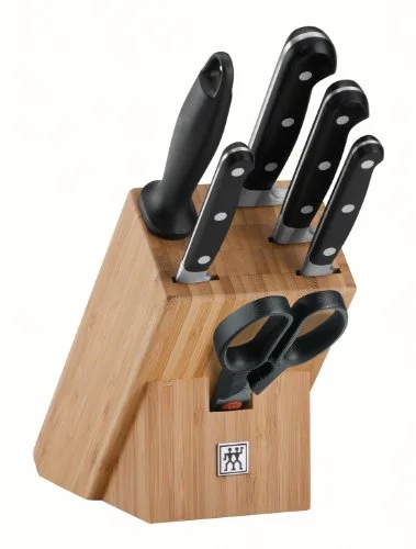 Набор ножей Zwilling Professional 7 пр бамбук - изображение 1