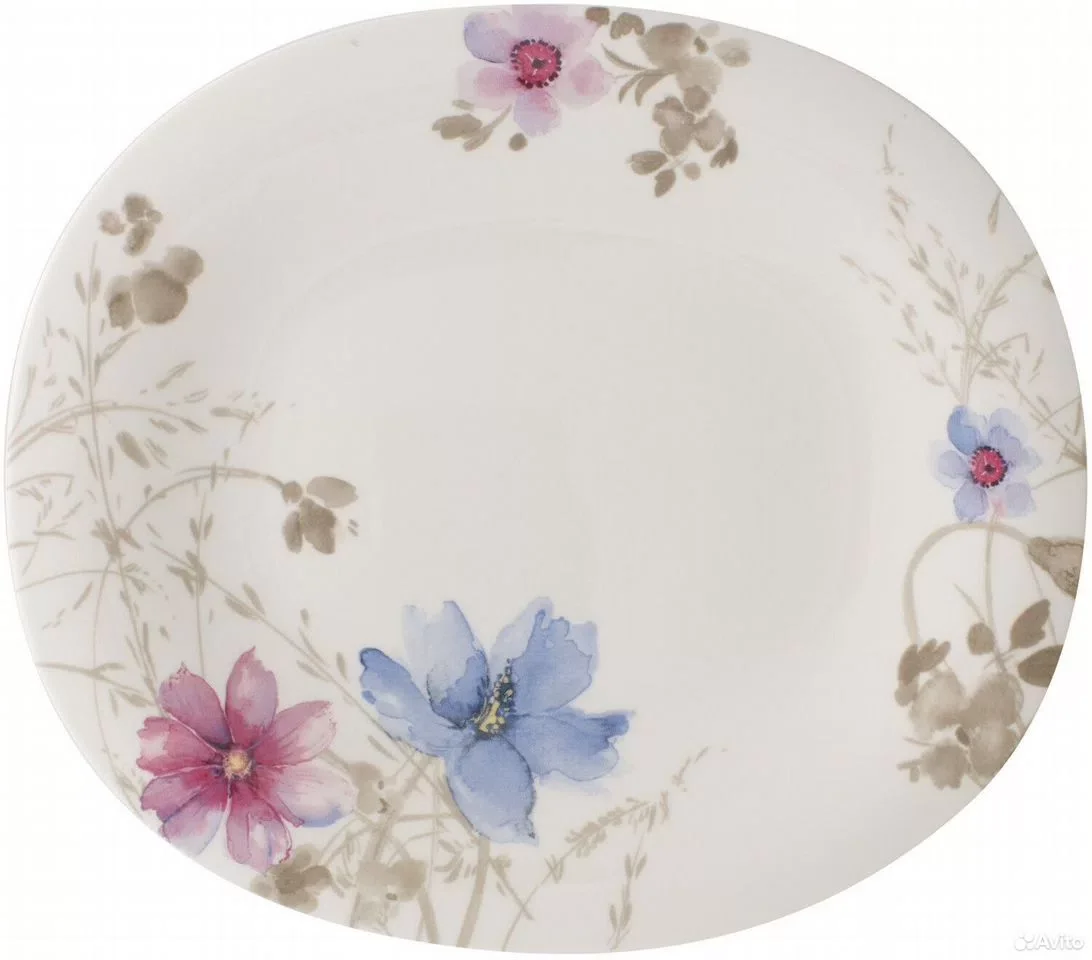 Тарелка Вилерой и Бош Mariefleur Gris 29 x 25 см - изображение 1