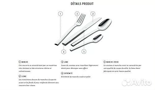 Набор столовых приборов Zwilling Nottingham,68 шт - миниатюра 3