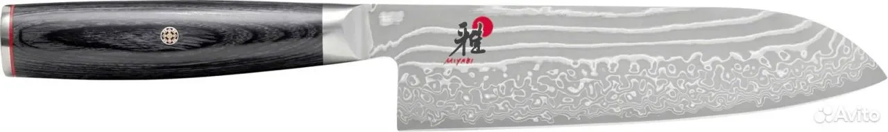 Нож zwilling Miyabi 5000FCD Santoku 18 см - изображение 1