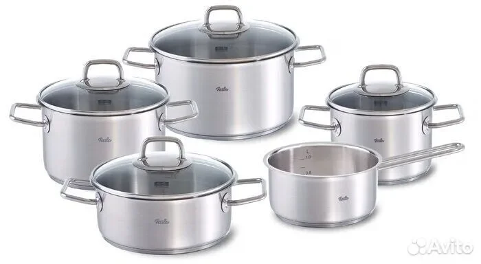 Набор кастрюль (5 пр) Fissler Viseo - изображение 1