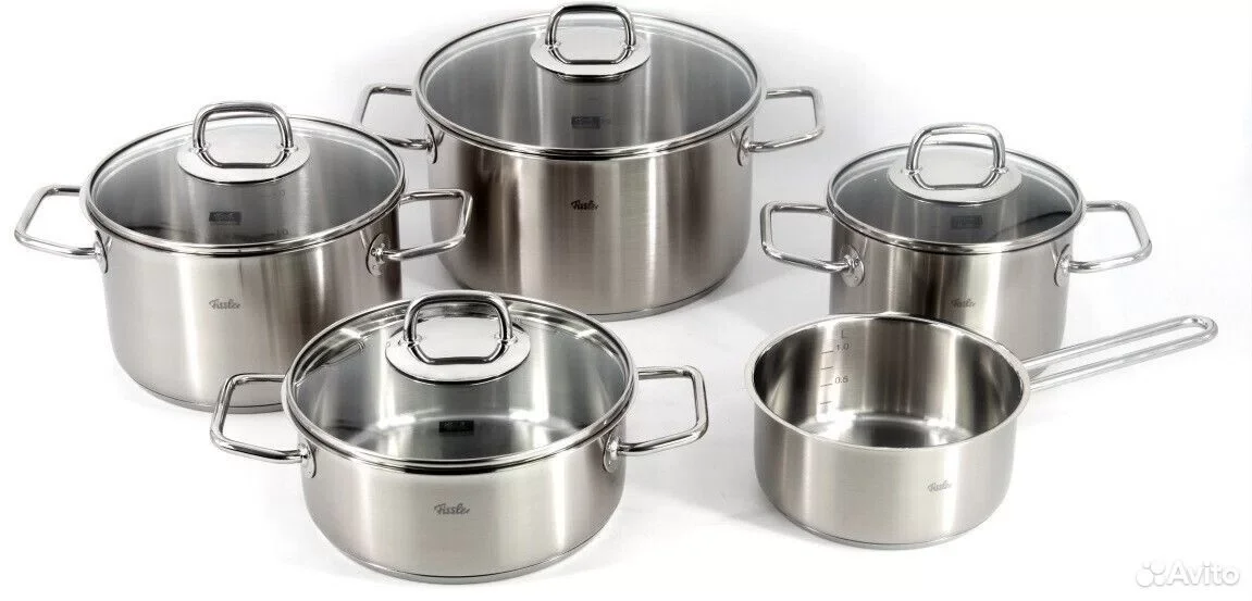 Набор кастрюль (5 пр) Fissler Viseo - миниатюра 2