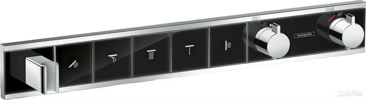 Термостат Hansgrohe RainSelect черный 15358600 - изображение 1