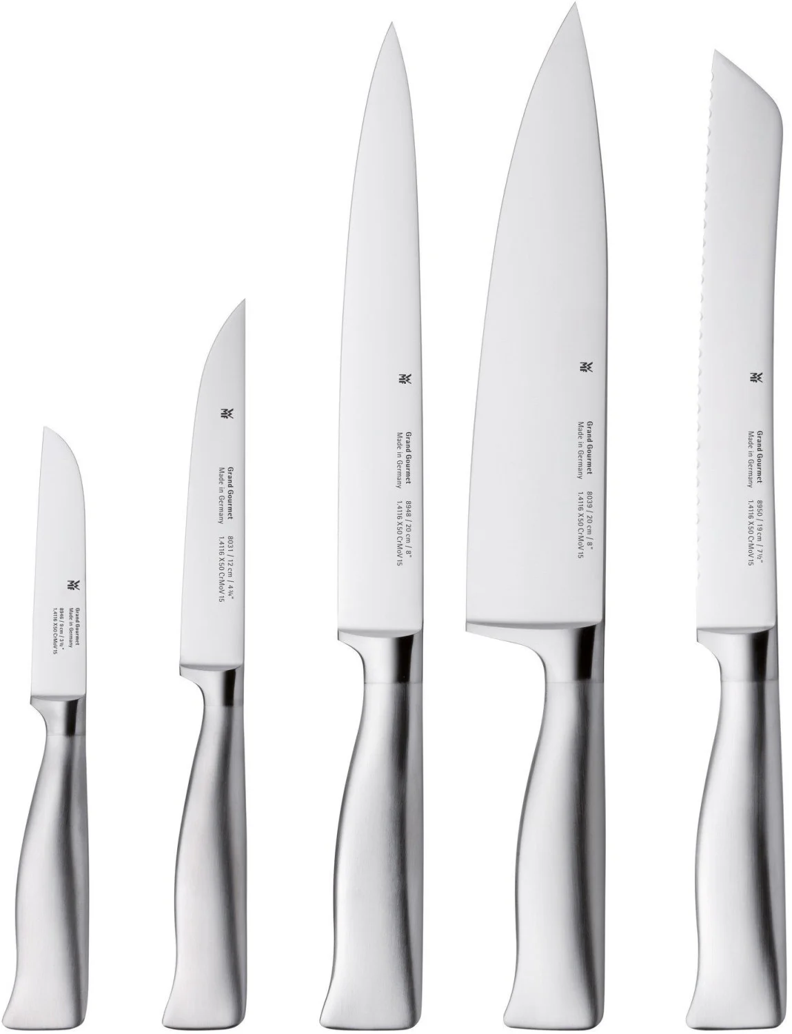 Набор ножей WMF Grand Gourmet, 5 шт, кованые - миниатюра 3