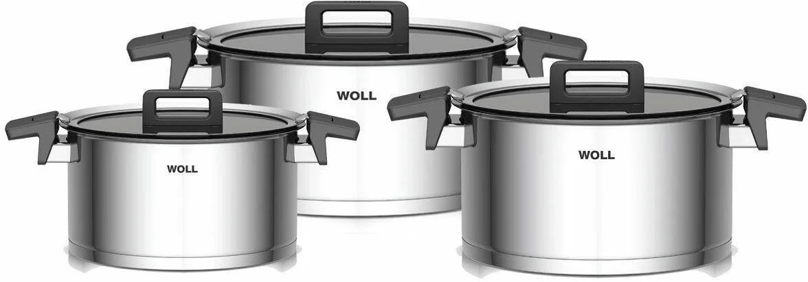 Набор кастрюль Woll Concept с крышкой, 6 предметов - изображение 1