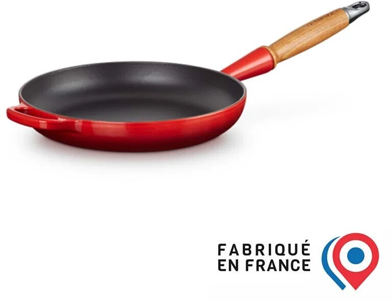 Литая сковорода Le Creuset с дерев. ручкой 28 см - миниатюра 8