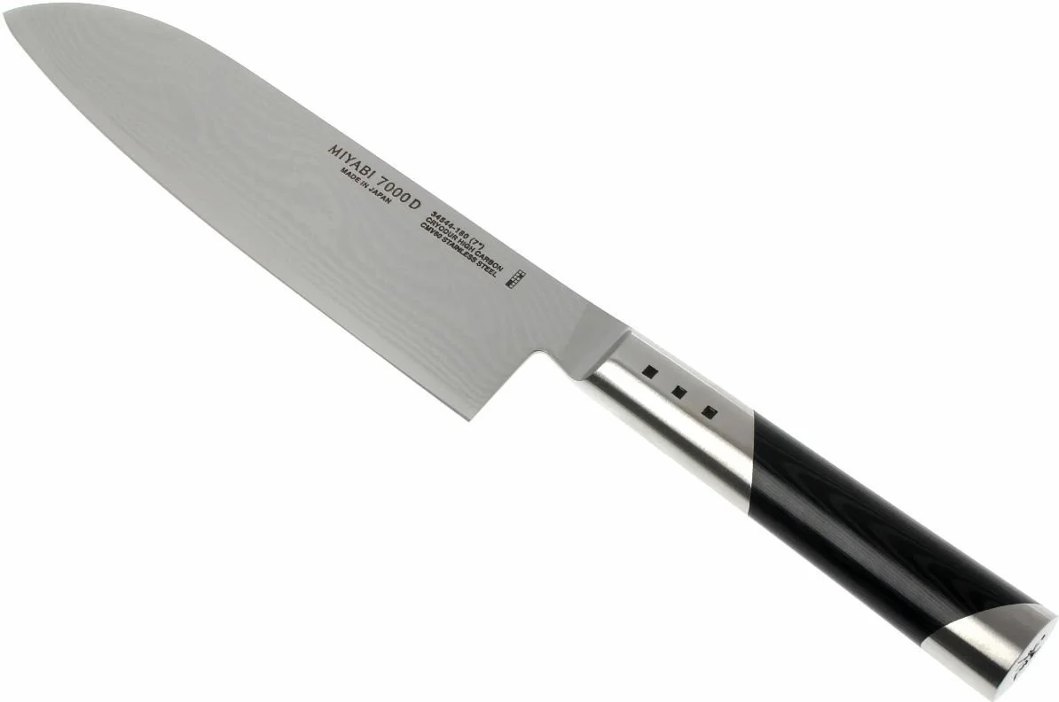 Нож ZWILLING Miyabi 7000D Santoku 18 см - изображение 1