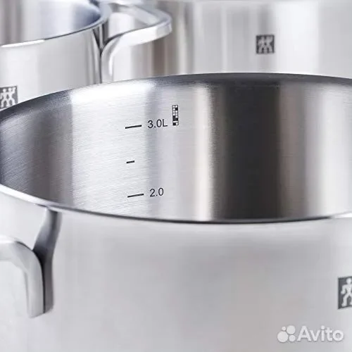 Набор кастрюль Zwilling Focus 5 предметов, стекл.к - миниатюра 4