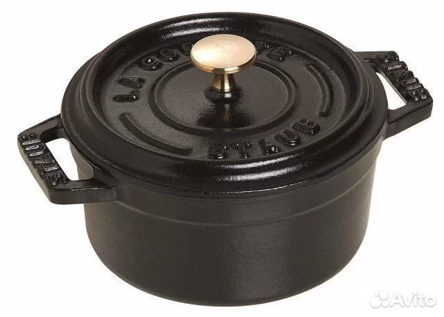 Кокотница круглая с крышкой 30 см, 8,35 л, Staub - миниатюра 2