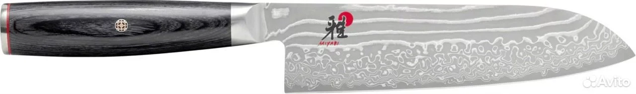 Нож zwilling Miyabi 5000FCD Santoku 18 см - изображение 1