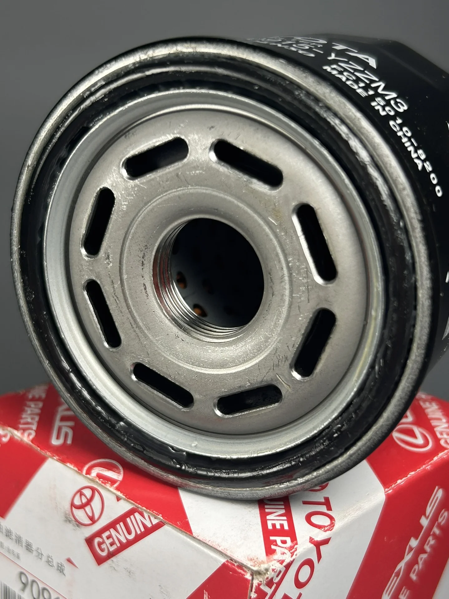 Оригинальный масляный фильтр toyota 90915-yzzm3 - миниатюра 7