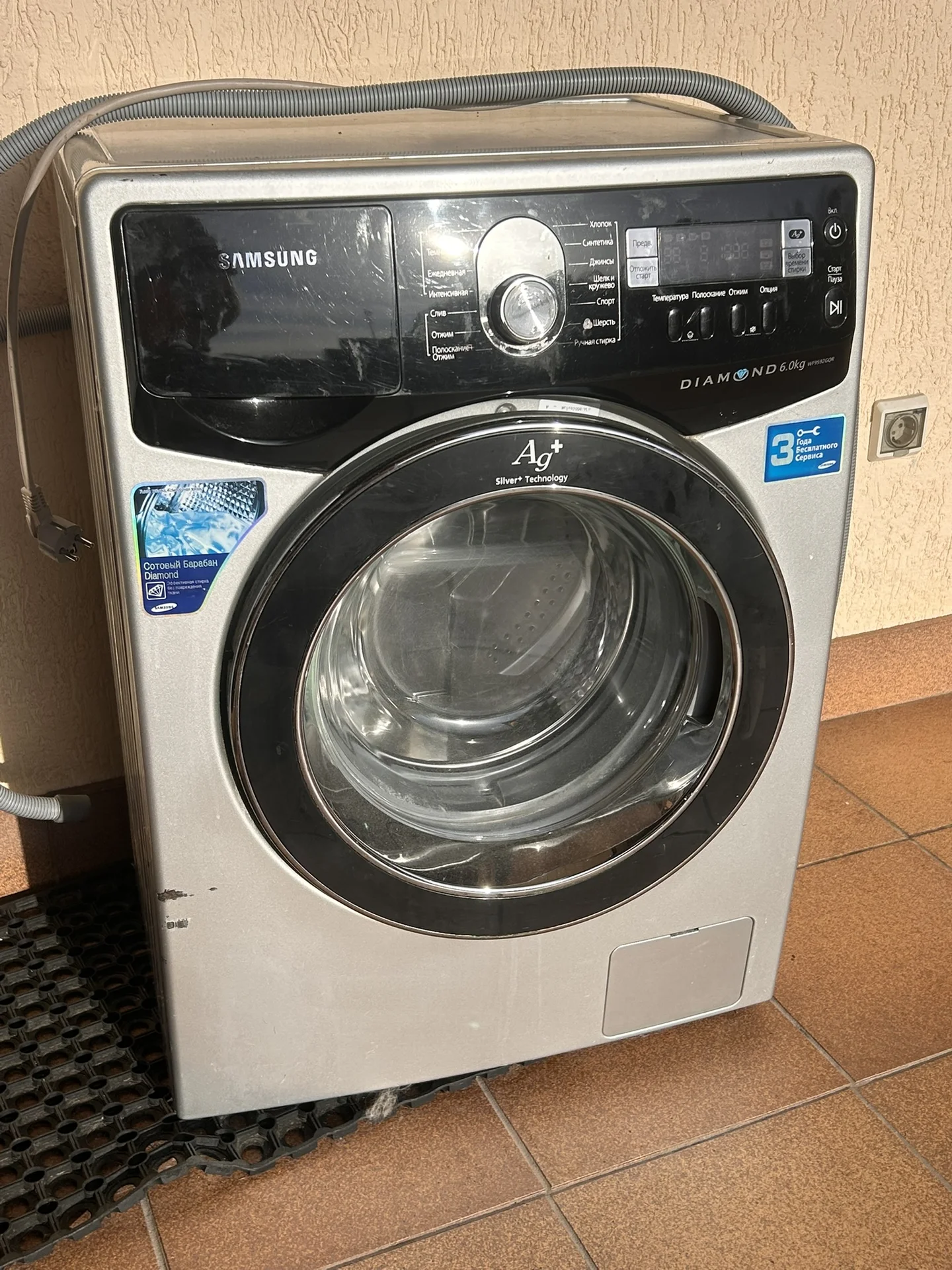 Стиральная машина samsung модель WF9592GQR - миниатюра 8
