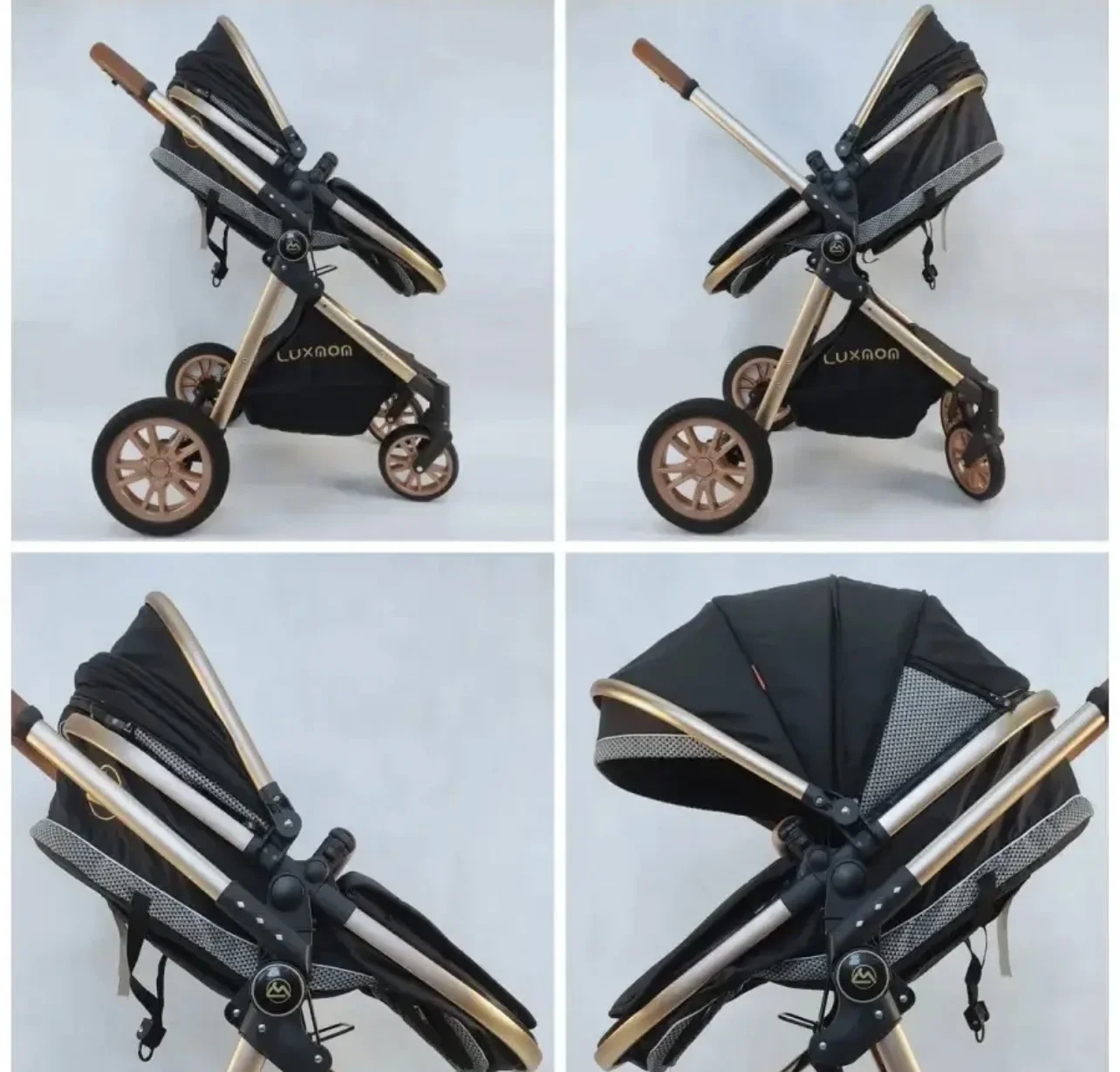 Коляска 3 в 1 Luxmom V9 - миниатюра 3