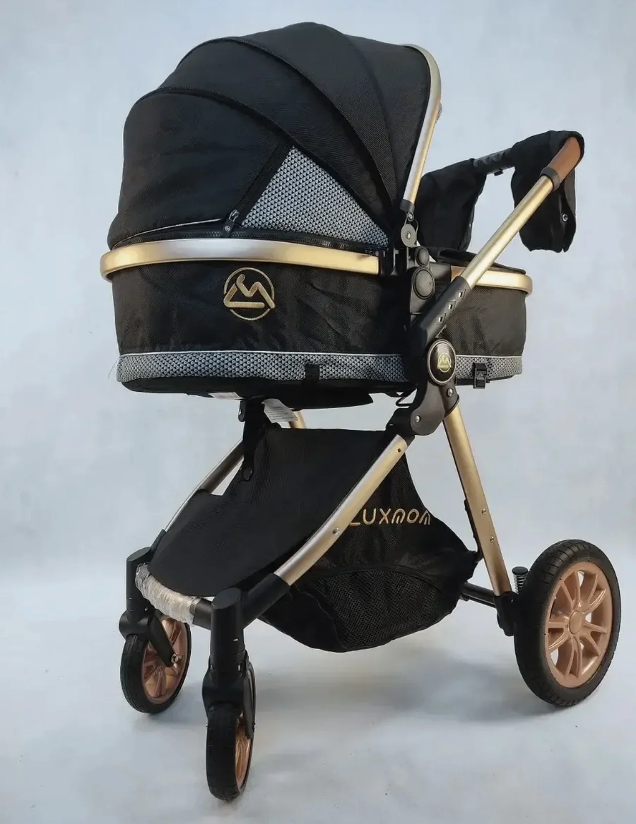 Коляска 3 в 1 Luxmom V9 - миниатюра 12