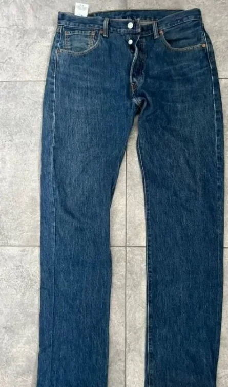 Джинсы Levis 501, размер 34х34 - изображение 1