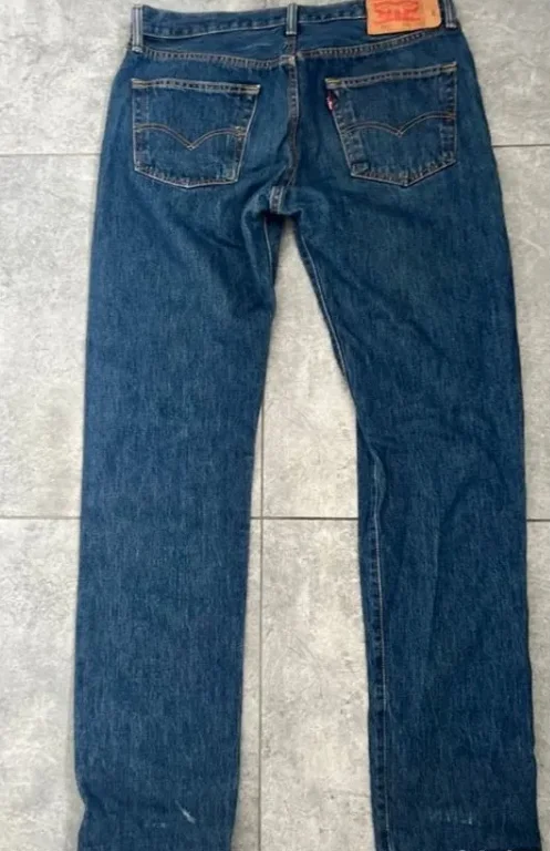 Джинсы Levis 501, размер 34х34 - миниатюра 4